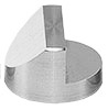 JEOL Probenteller, Ø 25 x 16 mm, 45/90°, Schräge Aluminium
